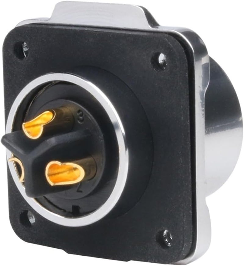 M20 Upgraded LP20 5 Pin IP68 Waterproof Circular Industrial Connector Type D Set - Image 4