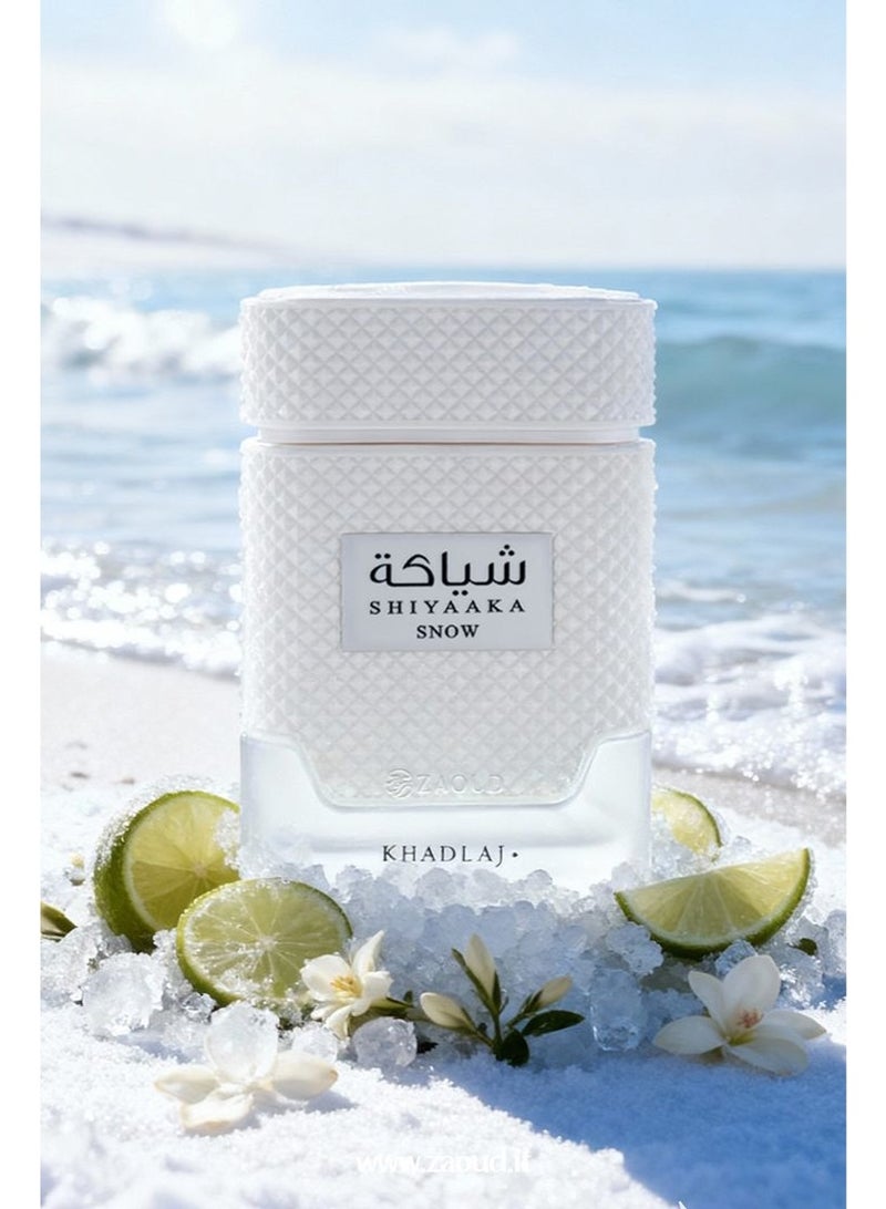 خدلج شياكة سنو أو دو بارفيوم – 100 مل | عطر رجالي منعش حمضي أروماتيك - Image 2