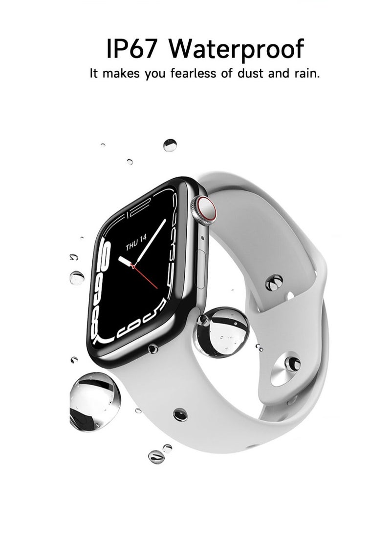 AROAQ X9 MAX PLUS 2.1-inch HD Screen IP67 Waterproof Blood Oxygen Monitoring Smartwatch Sports Fitness Bracelet NFC Bluetooth Call Smart Watch - Image 4