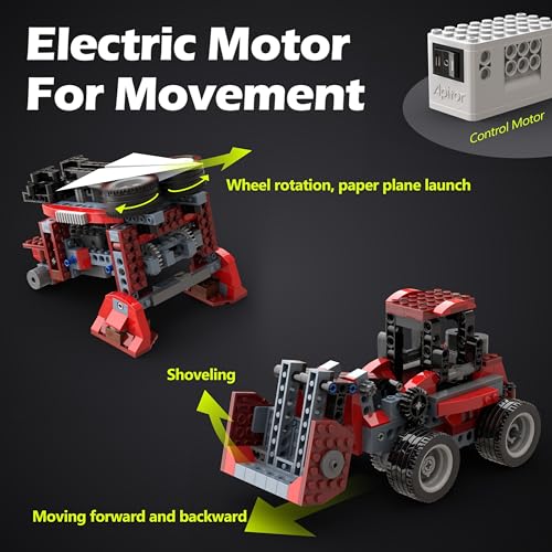Apitor 8 in 1 STEM Kits for Kids Age 6-8, DIY Electronic Monster Truck Building Kit, STEM Toys for Boys Craft Projects 8-10, Build Robot DIY Activity for Ages 6 7 8 9 10 11 12 + Years - Image 2
