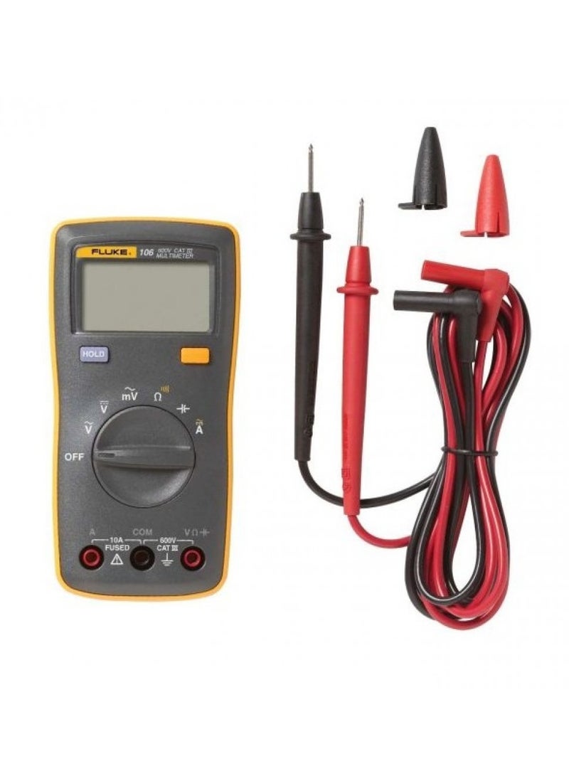 Fluke 106 Palm-Sized Pocket Digital Multimeter (AC/DC 600V, 10A) - Image 2