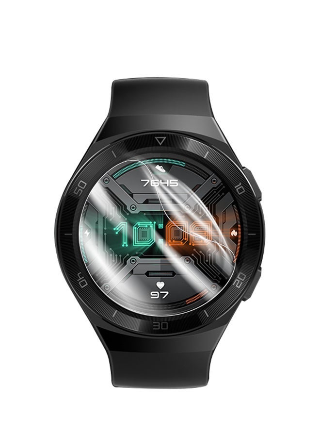 3-Piece Soft Ultra Thin Anti Shock Screen Protector For Huawei GT2e Clear - Image 2