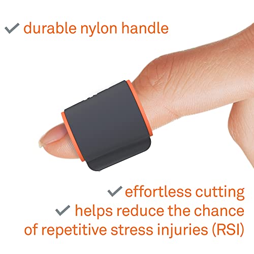 Slice 10583 Safety Cutter Ring, Fits on Tip of Finger, Package Opener, Finger Friendly Micro-Ceramic Blade Lasts 11x Longer Than Metal, Reduce Fatigue & Strain - Image 3