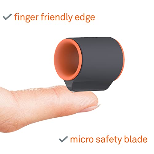 Slice 10583 Safety Cutter Ring, Fits on Tip of Finger, Package Opener, Finger Friendly Micro-Ceramic Blade Lasts 11x Longer Than Metal, Reduce Fatigue & Strain - Image 2