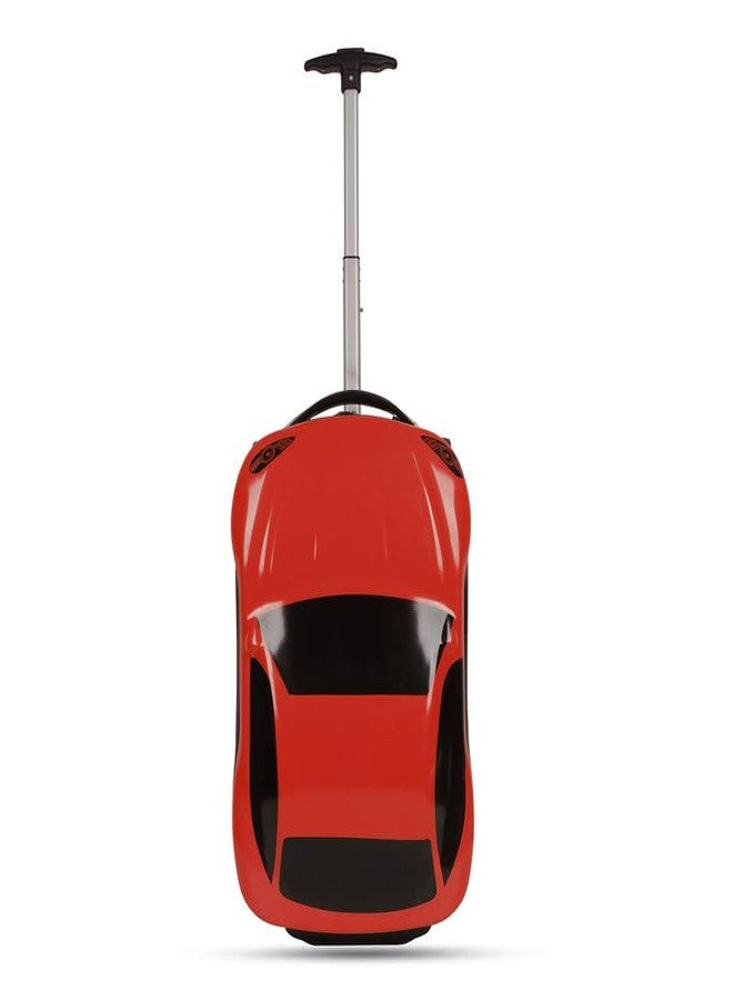 Polo Class Ride On Trolley Bags for Kids, Hardside Trolley Bags for Kids, Ride On Trolley Bag for Kids (Red) - Image 3