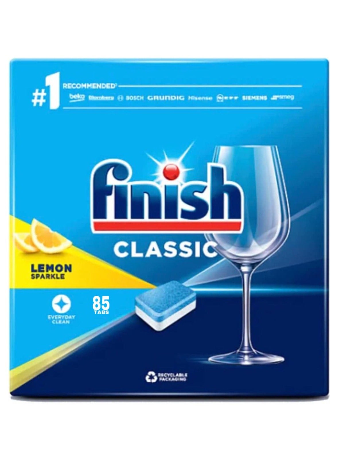 Finish All In One Classic Dishwasher Tablets 85 Tab