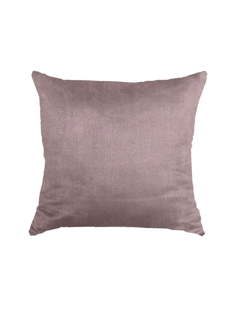Super Soft Plain Mist Pink Throw Cushion