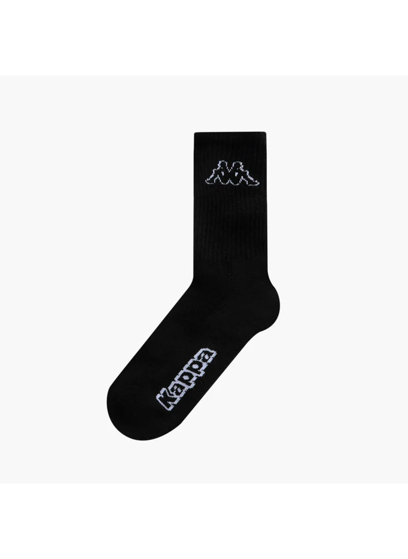 كابا Set of 3 - Kappa Logo Detail Crew Length Socks