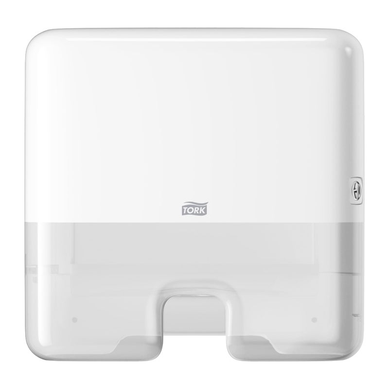 Tork Xpress Mini Multifold Hand Towel Dispenser White H2, One-at-a-Time Dispensing, Elevation Range, 553120 - Image 1