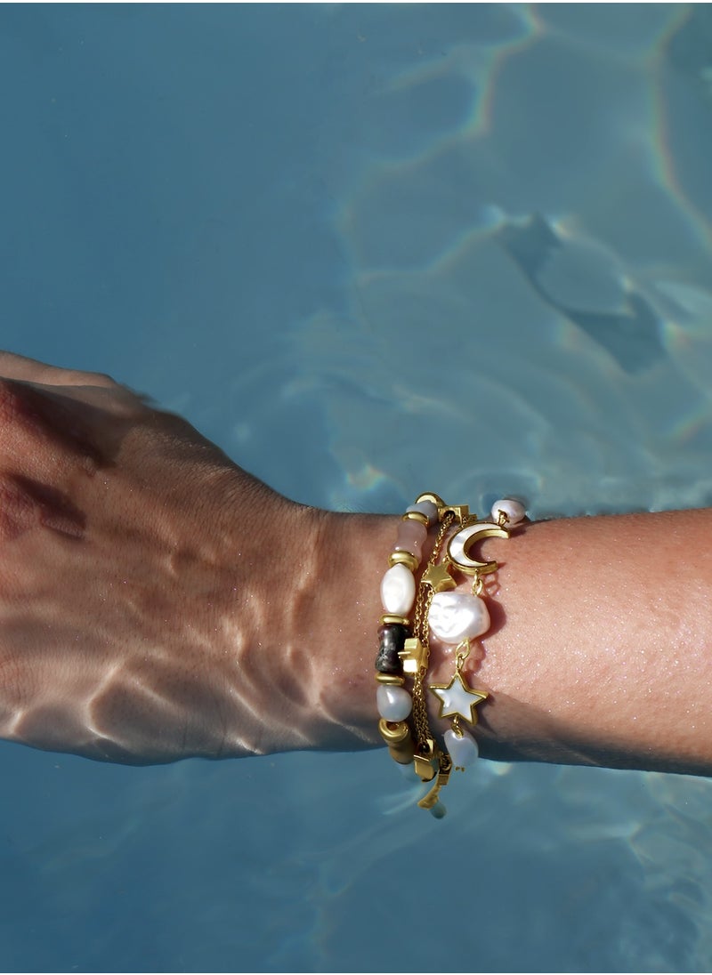 Clé de Lune Stars Collector Double Layer Bracelet  - Image 3