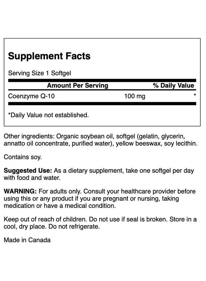 Swanson Coq10 100 100 Milligrams 50 Sgels - Image 2