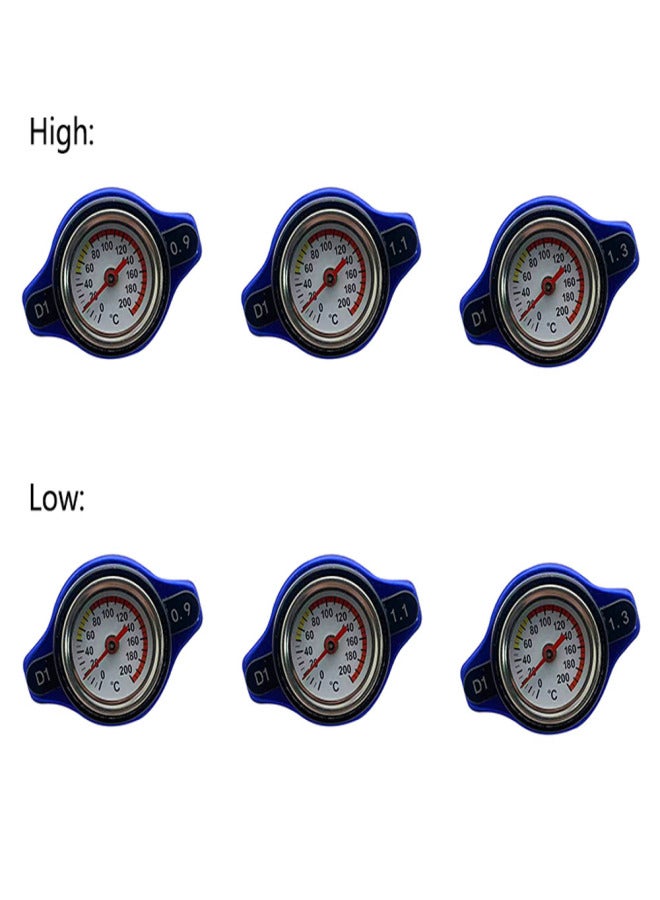 Universal Car High Pressure Radiator Cap with Temperature Gauge Sealing Cover 1.1Bar - Image 5