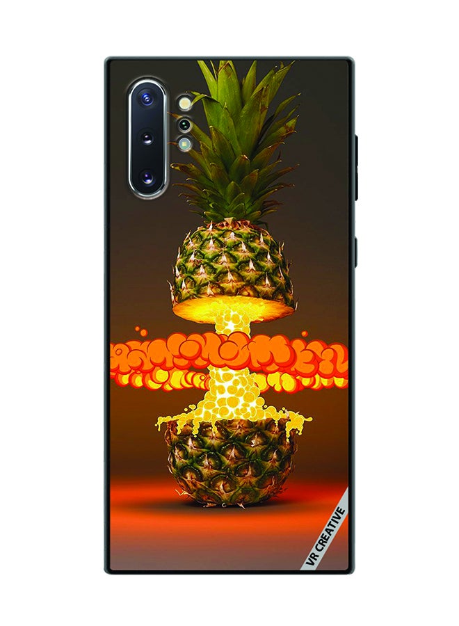 VR CREATIVE Protective Case Cover For Samsung Galaxy Note10 Plus 5G Fire Pineapple Design Multicolour - Image 1