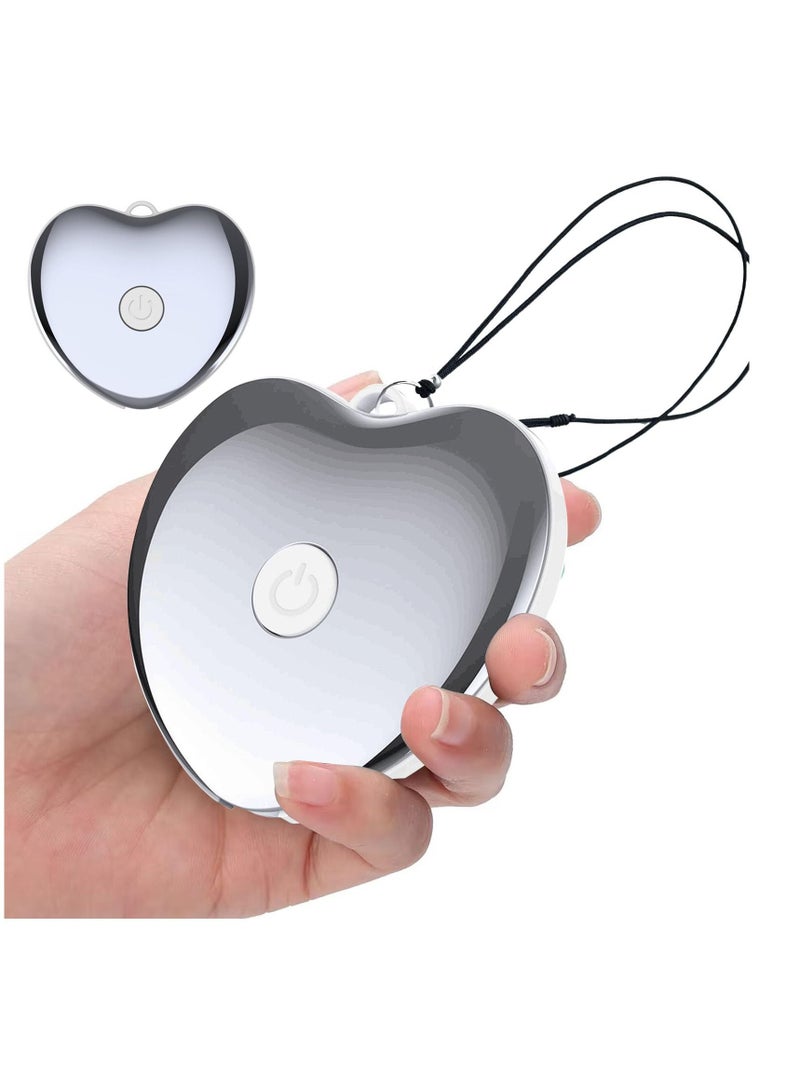 SYOSI Sleep Aid Device Handheld Sleep Aid Device for Insomnia Relief USB Charging  Handheld Microcurrent Sleep Aid Machine, Sleep Instrument for Insomnia & Anxiety Relief Improve Sleep Silver - Image 1