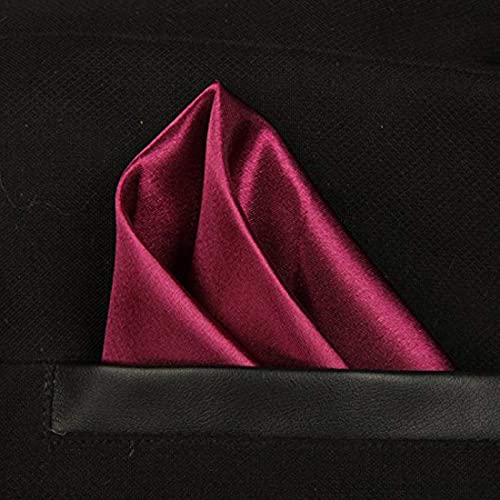 Young Arrow Satin Pocket Square for Men, Wedding Handkerchief for Suits, Blazers & Tuxedo, Pocket Square Combo (Pack of 5) (Multicolor) - Image 3