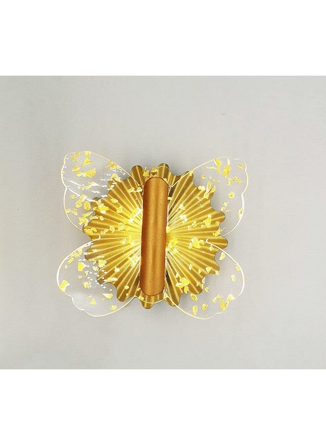 CITRA Transparent Butterfly Gold LED Wall Lamp Bedside Light - Warm White - Image 4