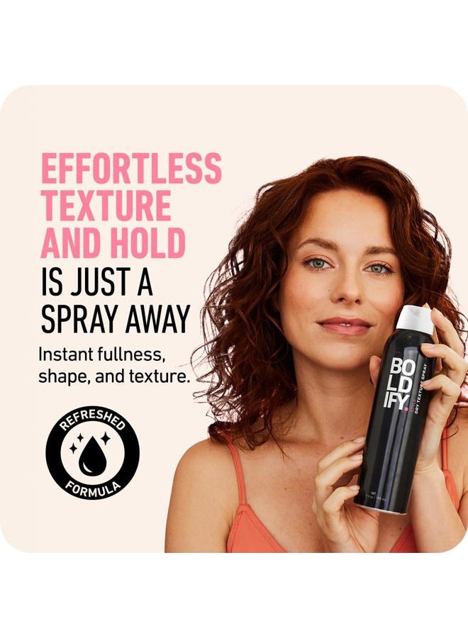 Boldify Dry Texturizing Spray for Hair Volume | Incredible Dry Shampoo Alternative for Hair Volumizing | Stylist Recommended Hair Thickening Products for Women and Men- 7oz - Image 2