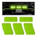Yourkar 20 PCS Powerful Reflective Decal PET Night Visibility Stickers Waterproof Warning Stickers Fit for Most SUVsTrucks Car Accessories Green - Image 2
