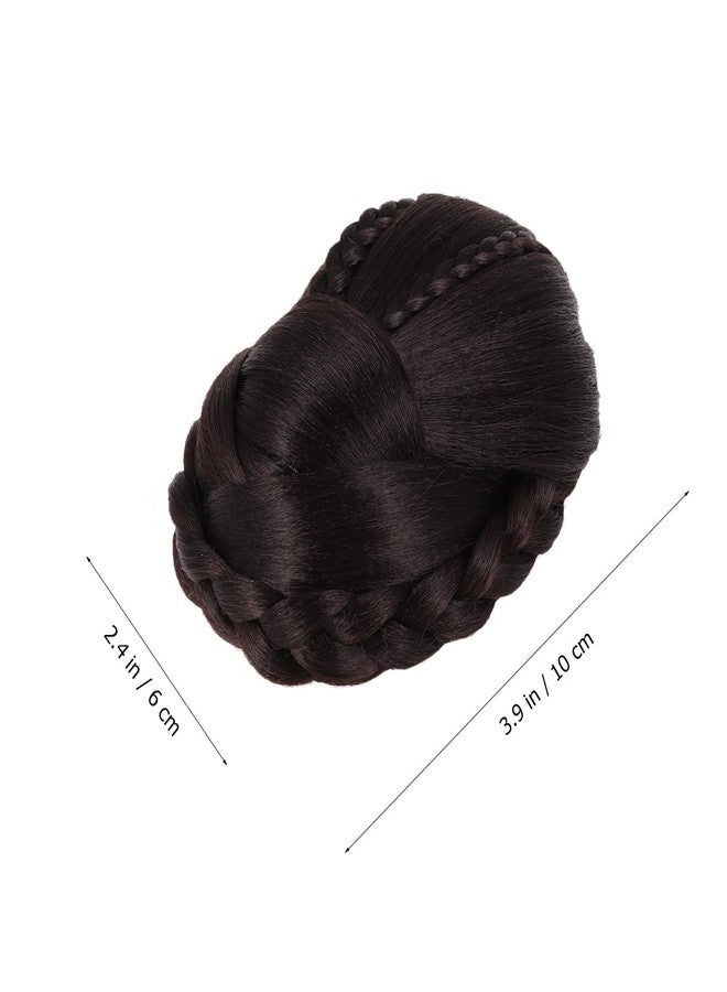 minkissy 1pc Hair Buns Braided Chignon Hair Pieces for Women Extension Hair Chignon Hairpieces Chignon Ladies Wigs for Wedding - Image 2