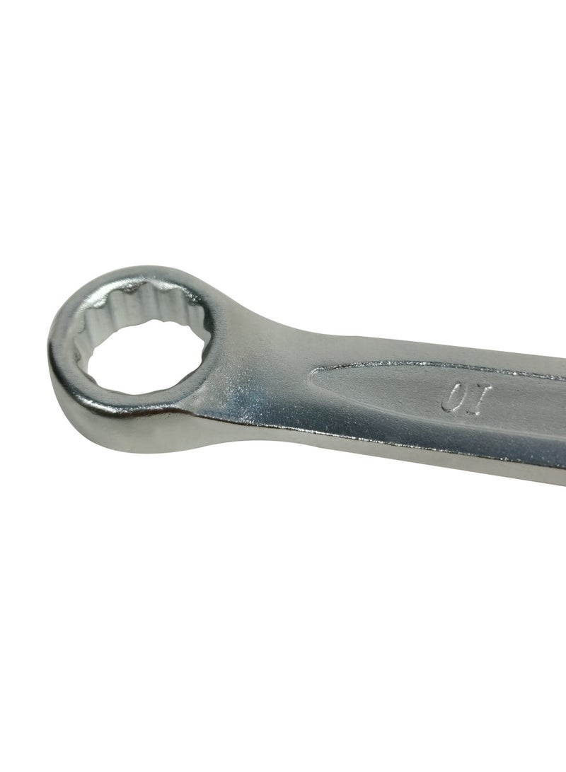 TOTAL Double Side Spanner Combination  Cr-V Ring Open End Spanner Chrome Vanadium 1 Pcs Size 10 TCSPA101 - Image 4
