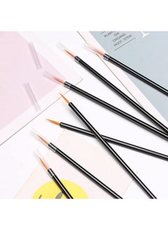 Akstore Disposable Eyeline Mascara Brushes Eyelash Brush Wands Applicator Makeup Brush Tool Kits (Blackyellow 200Pcs)  - Image 3