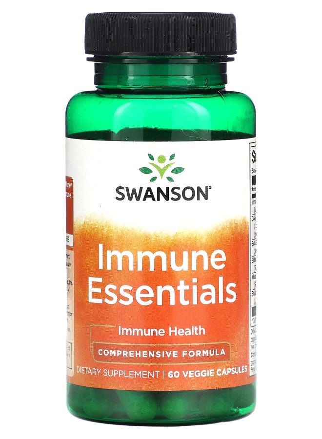 SWANSON Immune Essentials 60 Veggies Capsules