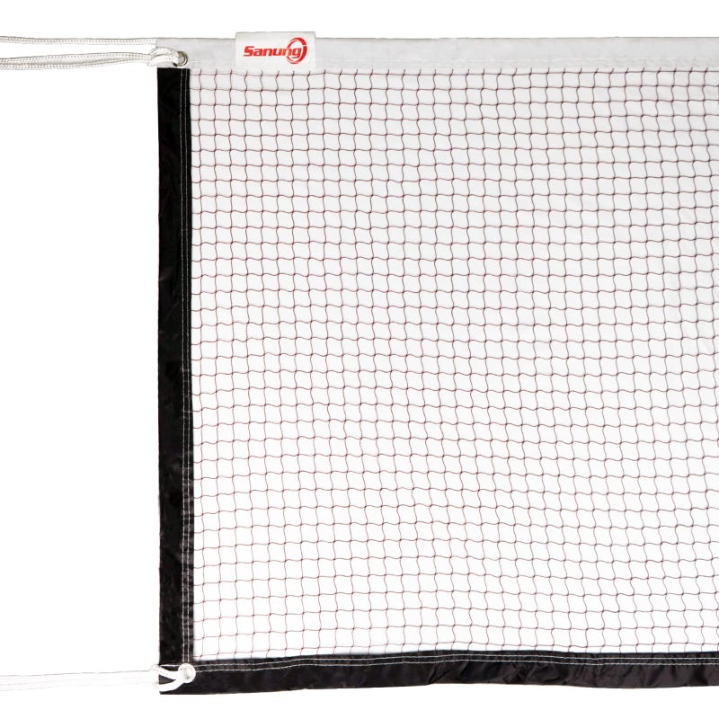 Sanung Badminton Net Standard Size AllWeather Portable Badminton Net Replacement for Indoor Outdoor Use with Storage Bag - Image 2
