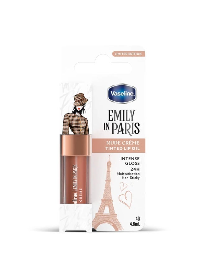 Vaseline Emily in Paris Tinted Lip Oil Nude Crème - Image 2