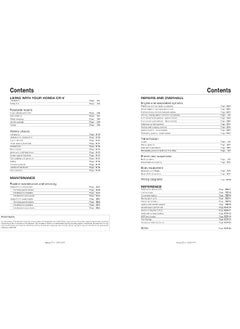 Honda CR-V Petrol & Diesel (02 - 06) Haynes Repair Manual  - Image 4