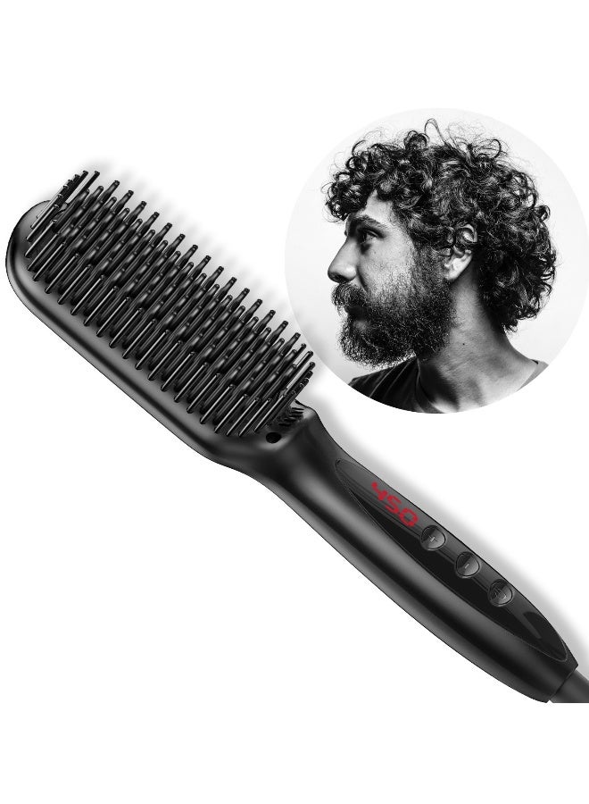 Beauenty Multifunctional curly hair straight hair copper comb dry and wet curling iron - Image 1