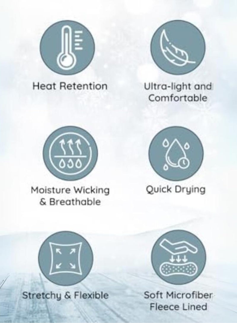 بيير دونا مجموعة ملابس داخلية حرارية للأطفال الأولاد، سراويل قميص أبيض اللون، تدفئة منزلية دافئة، ملابس داخلية دافئة، حقيبة حرارية، تي شيرت أبيض - Image 2