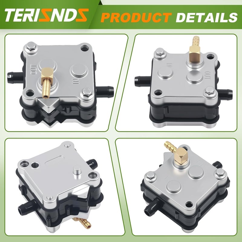 Terisnds 14360A16 Fuel Pump for Mercury Outboard 2 Stroke Engines (30-300HP) - Image 3