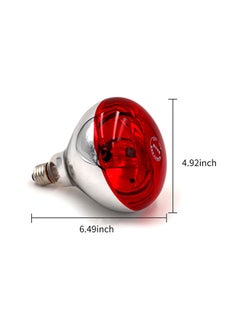 NIBEMINENT High Intensity Lamp Bulb Red/Silver  - Image 3