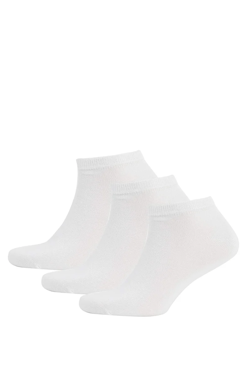 Defacto Men's Seamless 3 Pack Short Socks