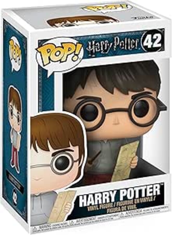 Funko Pop Harry Potter Series 4 Harry W/ Marauders Map Vinyl Figure