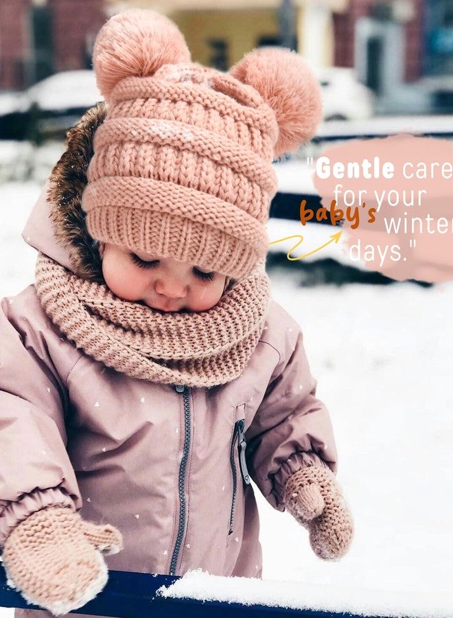 FURTALK Baby Winter Knitted Beanie Hat Soft Warm Pom Pom for Infant Toddler Skull Cap - Image 5