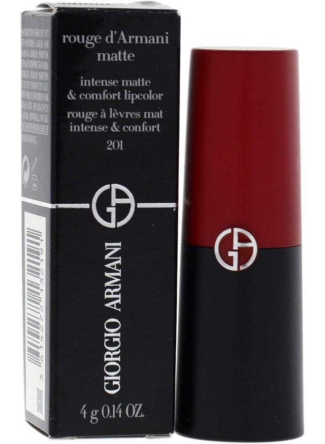 Giorgio Armani Rouge D'Armani Matte Intense Matte & Comfort Lipcolor - # 201 Nightberry 4g/0.14oz - Image 3