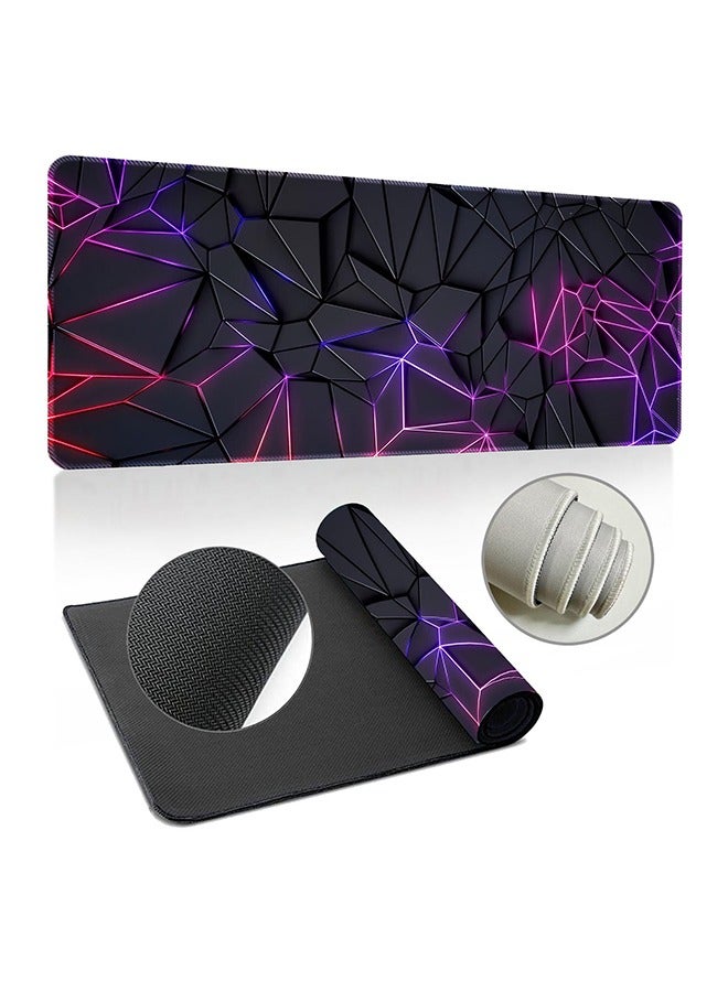 900x400mm Large Mouse Pad  Extended Mouse Pad Non-Slip Rubber Base Gaming Mouse pad Office Desk Mat Desk Pad Smooth Cloth Surface Keyboard Mouse Pads For Computers (3D) - Image 2