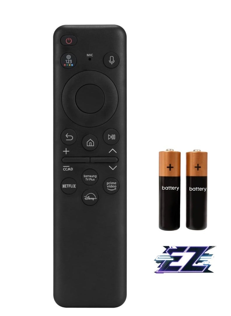 PopZa TM2360E Rechargeable Voice Remote Control for 2023 Samsung Neo QLED 8K Smart TVs (BN59-01432A) - Image 1