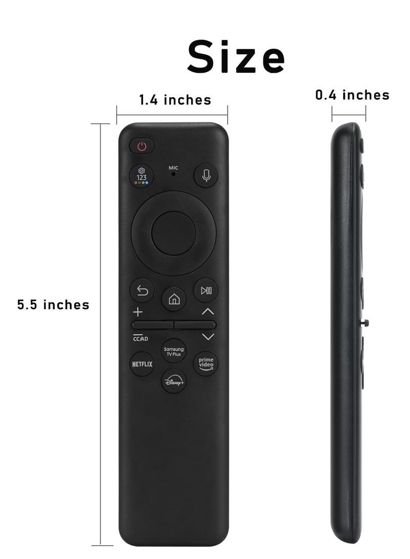 PopZa TM2360E Rechargeable Voice Remote Control for 2023 Samsung Neo QLED 8K Smart TVs (BN59-01432A) - Image 4