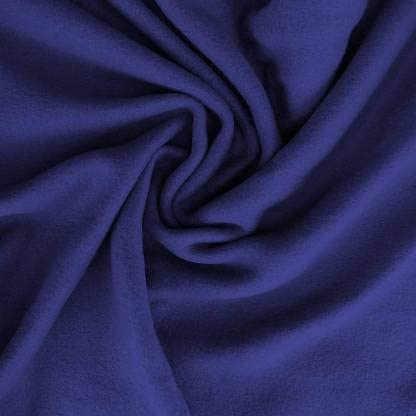 STARNSTYLE 300 TC All Season SolidPlain Lightweight Polar Fleece Single Bed Blanket 152 x 230 cm Blue Blanket SingleIV2 - Image 5