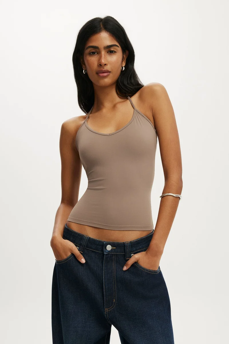 Hold Me Tie Halter Top