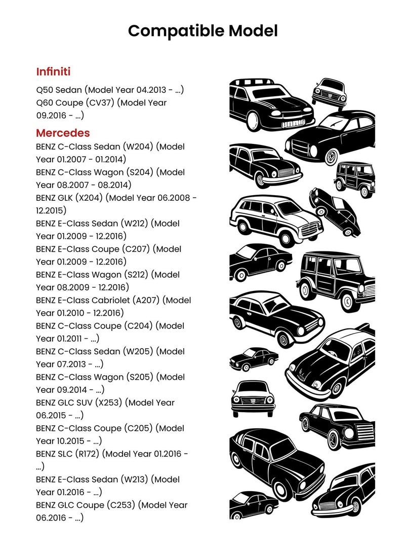 WEMZER INDUSTRIES WEMZER | Premium Engine Air Filter | 16546-HG00B-WZ | Compatible With Infiniti Q50, Q60 | Mercedes C-Class, E-Class, GLC | ISO & E-Mark Certified | OEM Fit | High Performance | Easy to Install - Image 4