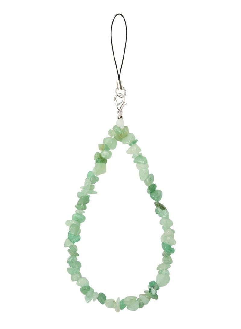 GIFT Phone Charms Chain Strap For Women Girls, Cell Phone Case Lanyard Wrist Strap, Natural Gemstone Charms For Keychain - Image 1