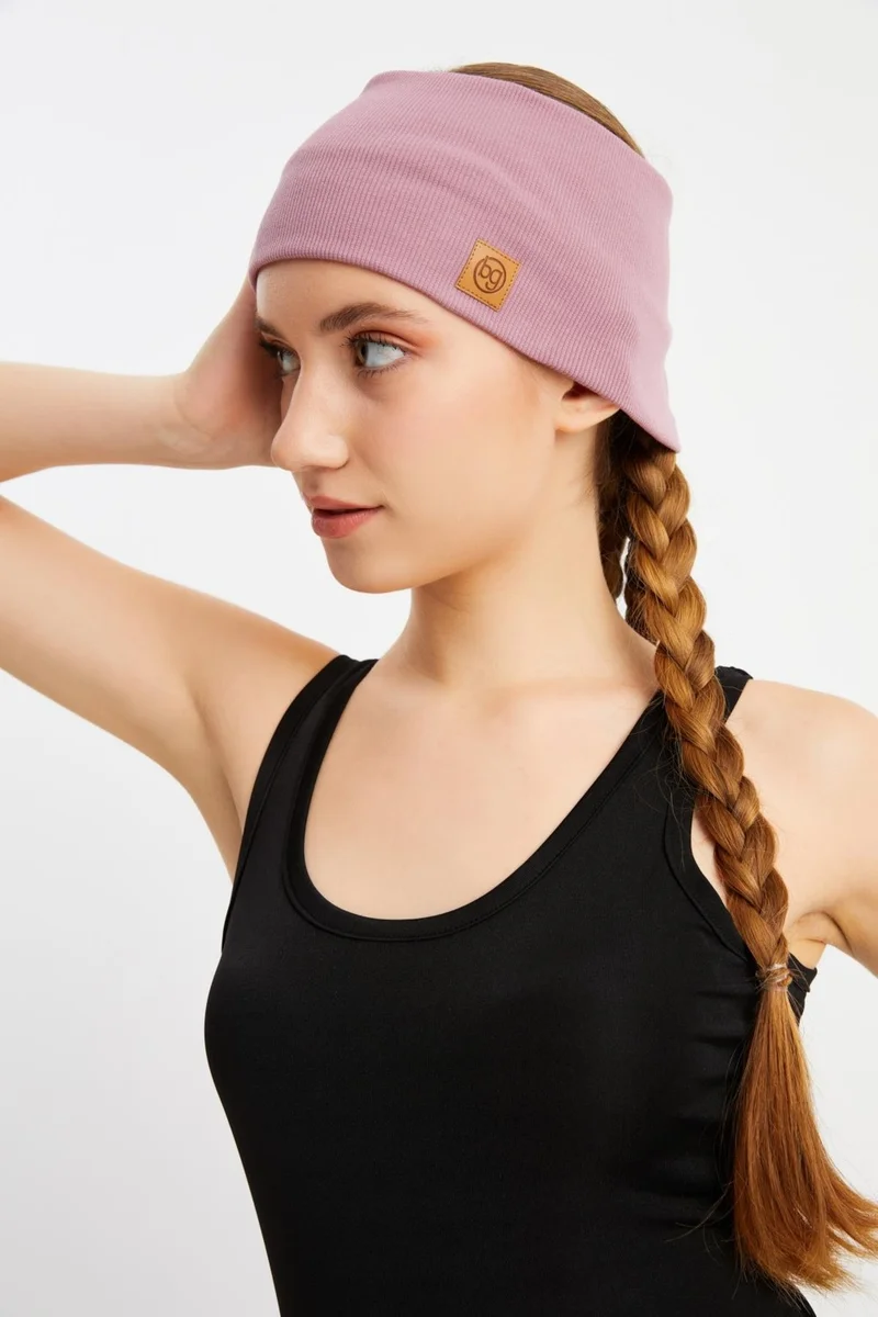 Butikgiz Dried Rose Women's Cotton Camisole, Non-Slip, Sweatproof, Ultra Light, Sports Hair Band Bandana Buff