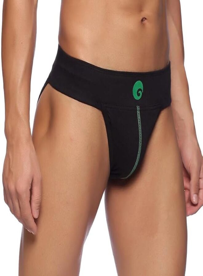 omtex omtex Athletic Neo Stretchable Supporter Back Covered with Cup Pocket, Ideal for Workout and Sports Quick Dry Moisture Wicking Underwear (Pack of 2)  - Image 3