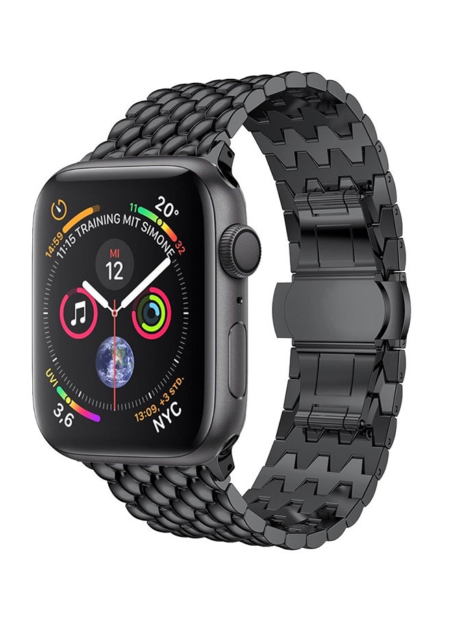 Voberry Replacement Band For Apple Watch Series 4 40mm Black - Image 4