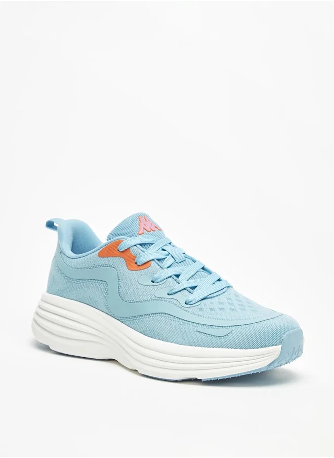 Kappa Women's Textured Lace-Up Sports Shoes