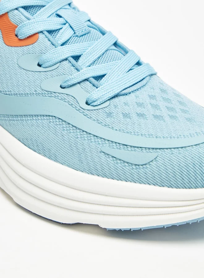 Kappa Women's Textured Lace-Up Sports Shoes