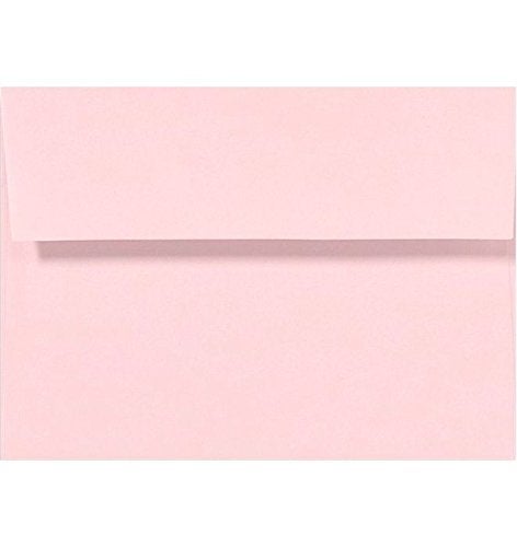 LUXPaper A9 Invitation Envelopes | Peel & Press | 5 3/4" x 8 3/4" | Candy Pink | 80lb. Text | 50 Qty - Image 2